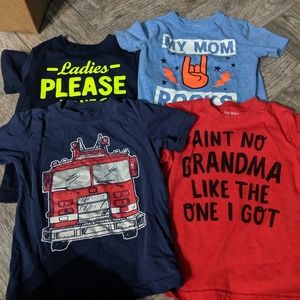 Lot of boy shirts 3T